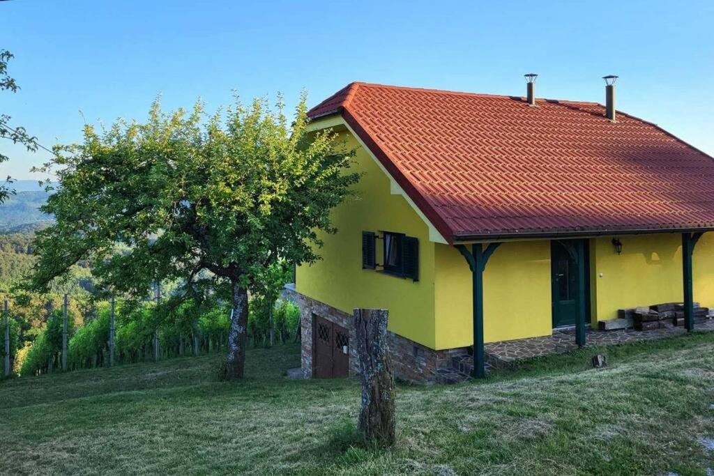 Vikend Hisa Vrhe Villa Senovo Dış mekan fotoğraf